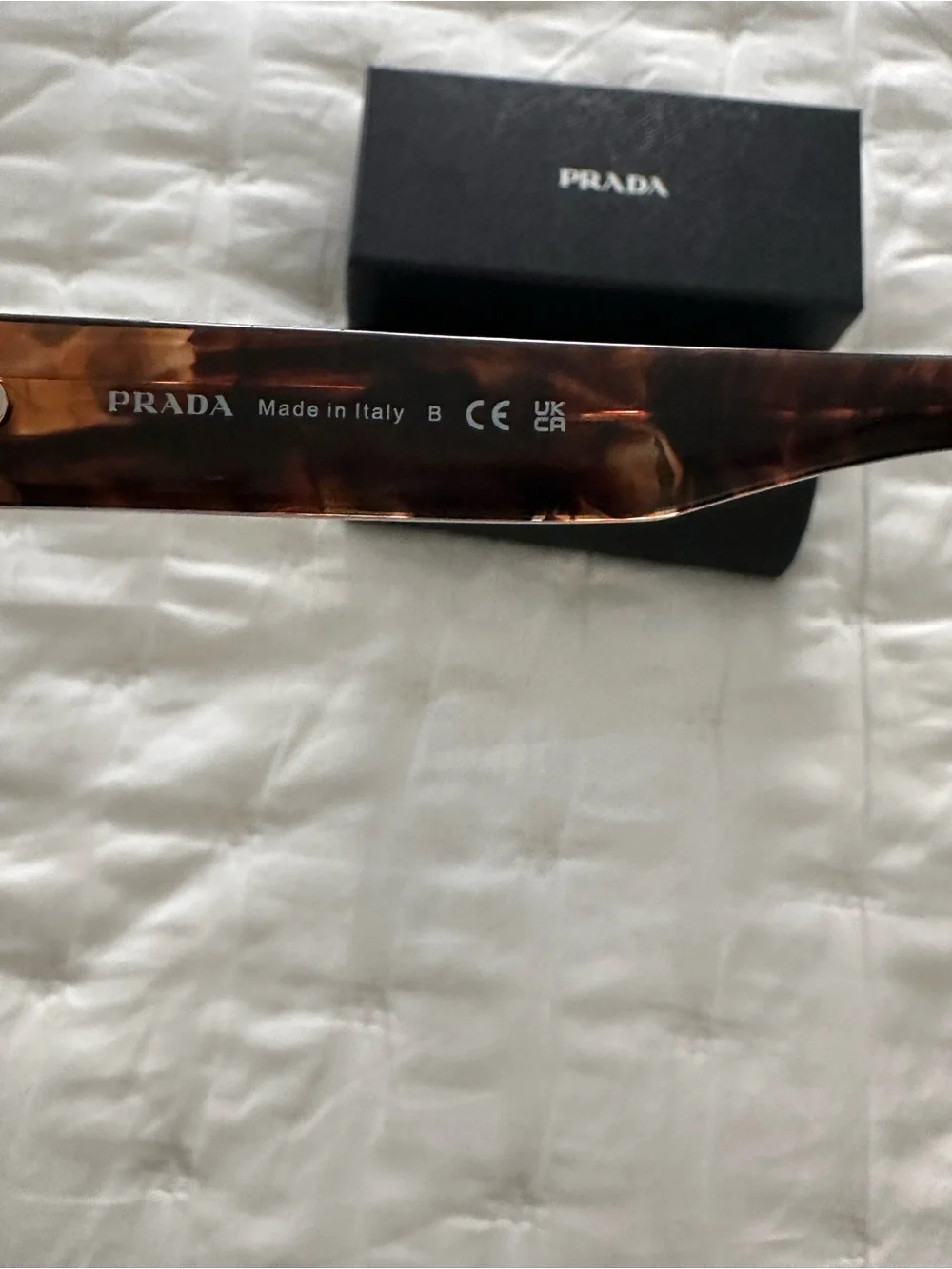 Prada Women’s Tortoiseshell Cat-Eye Glasses - Brown/Black
